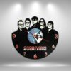 reloj de disco de vinilo de Scorpions