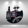 Jack Daniel's LP Record Clock