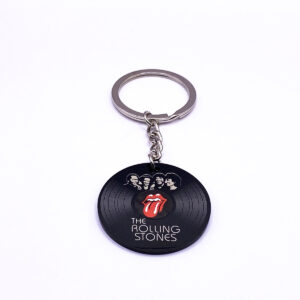 Llavero de vinilo de The Rolling Stones
