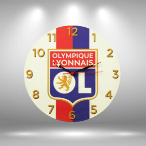 Reloj de Disco LP de Olympique de Lyon 2