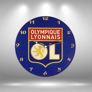 Reloj de Disco LP de Olympique de Lyon