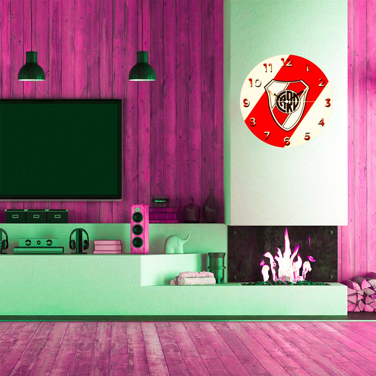 Reloj de Disco LP de River Plate 2 - Imagen 4