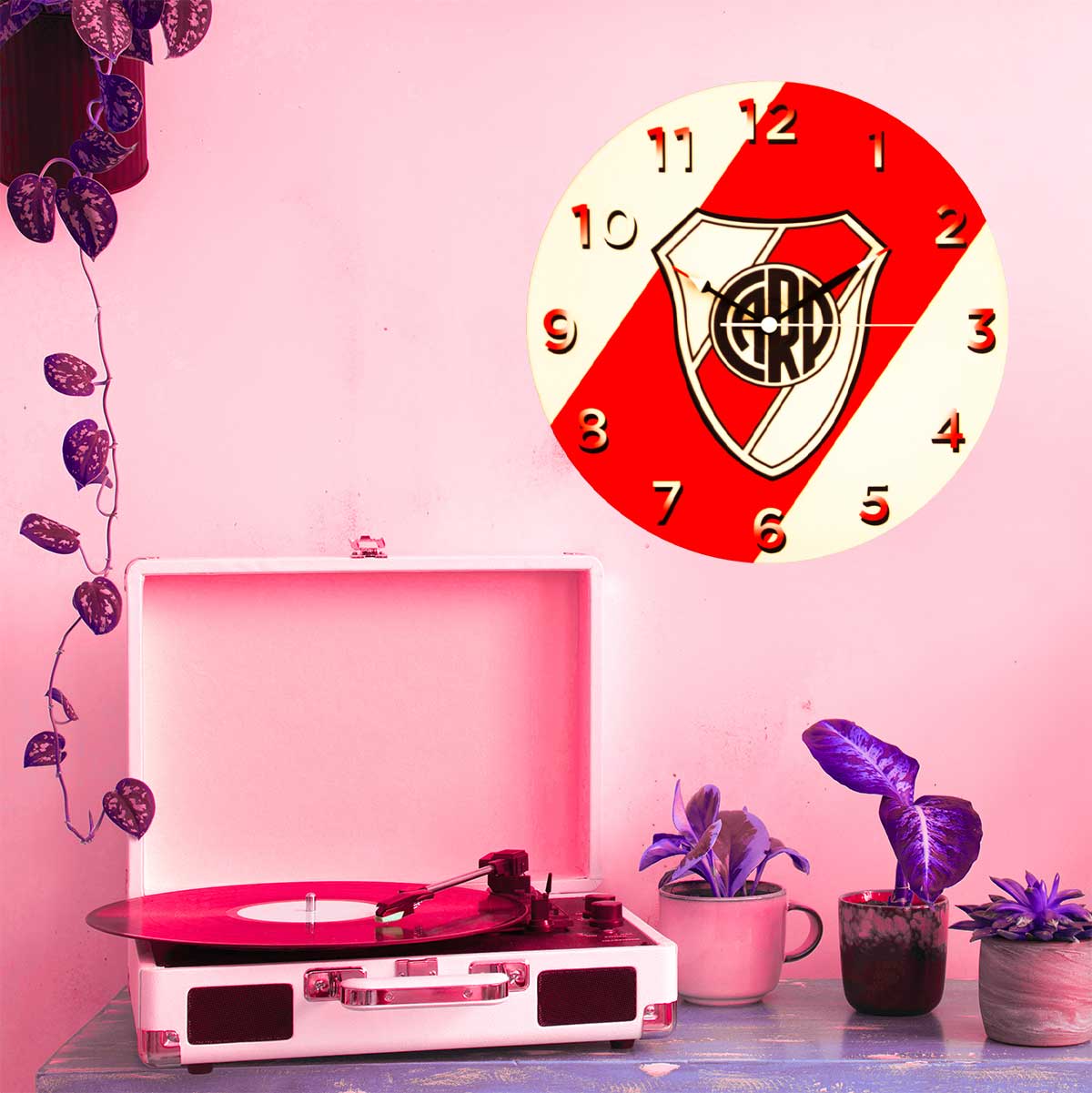 Reloj de Disco LP de River Plate 2 - Imagen 6